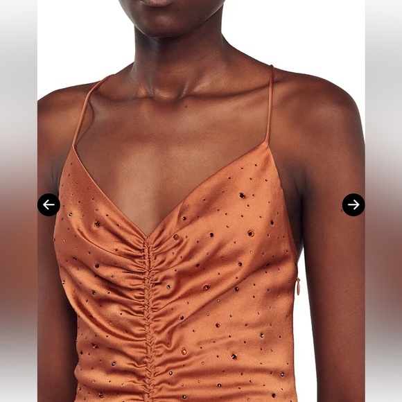 SANDRO Rhimestone dress - Picture 3 of 5